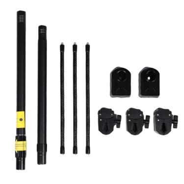 Imagem de YOUTHINK Cabide de Guirlanda Ajustável, Suporte Expansível de Serviço Pesado para a Porta da Frente, Luzes de Grinaldas, Adequadas para a Maioria das Portas