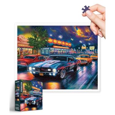 Imagem de PieceRelax Quebra-Cabeças De Plástico Para Adultos, 2.000 Peças, Ilustrações Bigelow - Chuva Na Avenida, Jogos Mesa E Presentes Mais Satisfatórios, Sem Necessidade Tapete Quebra-Cabeça [H3443]