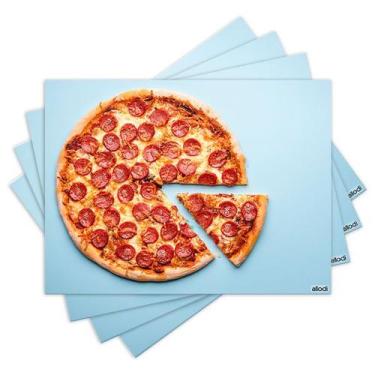 Imagem de Jogo Americano com 4 peças - Pizza - 1732Jo - Allodi