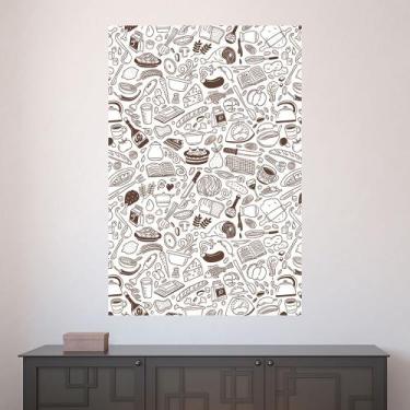 Imagem de Painel Adesivo de Parede - Cozinha - Restaurante - Lanchonete - 1644pn