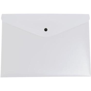 Imagem de Pasta Malote A4 Cristal C/BOTAO - Dello