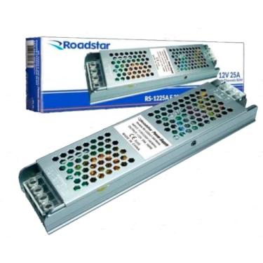 Imagem de Fonte Chaveada Slim Automática 12V 25A 300W Roadstar - RS1225A F 300 W MI
