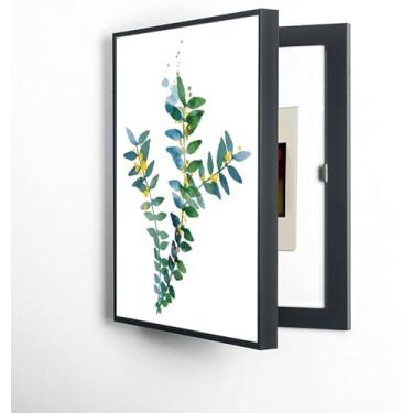 Imagem de 60x80cm Tampa Do Medidor Elétrico Interno Painel Elétrico Ocultar Seção De Pinturas Caixa De Distribuição Elétrica De Perfuração Gratuita Caixa Decorativa, 011, 40X50cm