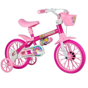 Imagem de Bicicleta Infantil Aro 12 Freio Tambor 1 Marcha Cestinha Nathor