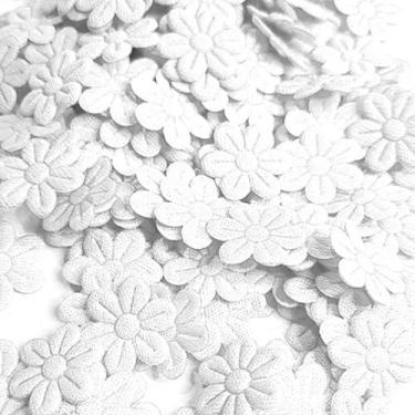 Imagem de Flor prensada  20mm (35un) - IMPORTAÇÃO, BRANCO