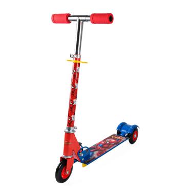 Imagem de Patinete Infantil 3 Rodas Spider-Man Dobrável -  Brink+
