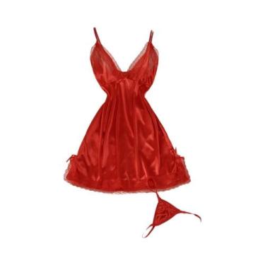 Imagem de Macacão Feminino Sem Mangas, Slim, Costas Descobertas, Saia Mini Pliss