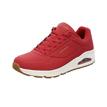 Imagem de Skechers Tênis masculino Uno Stand on Air, Dkrd Vermelho escuro, 41