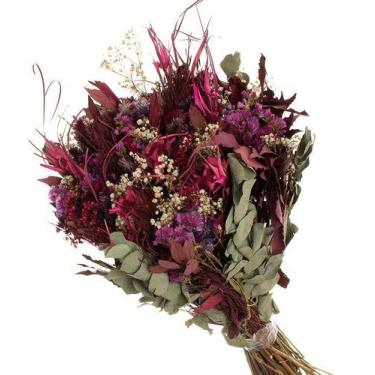 Imagem de Buquê Casamento com Flores Desidratadas - Pense Flores
