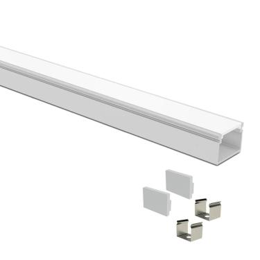 Imagem de Perfil De Sobrepor Para Fita De Led Vertex 20 Com 3 Metros