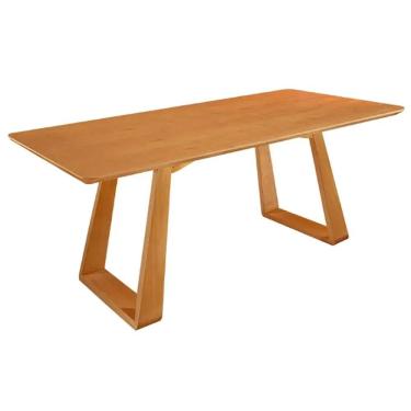 Imagem de Mesa Dallas Plus 200x100 SEM Vidro Valverde Cor Cinamomo