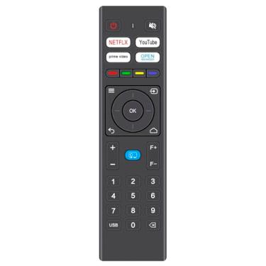 Imagem de Controle remoto de substituição compatível com projetor inteligente DBPOWER G01, VOPLLS M10, WiMiUS K9, Yaber U12, Wanbo TT, Yaber V12, MECOOL KP2, Blitzwolf BW-V6, TOPTRO X9