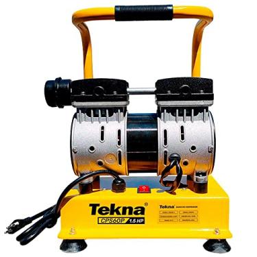 Imagem de Tekna Compressor de Ar Direto CPS60P 1,5HP 150L/min 8BAR Isento de Óleo 220V – Compacto, Silencioso e Ideal para Poços Semi-Artesianos, Limpeza e Pulverização