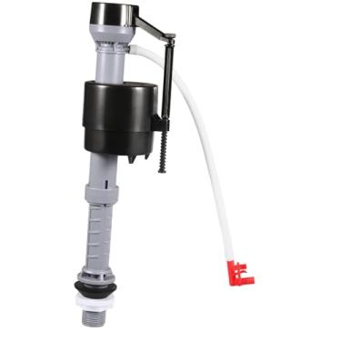 Imagem de Ｂｅｓｇａ Válvula de enchimento de vaso sanitário, entrada inferior, acessório de enchimento, substituição profissional, válvula de descarga prática premium, Clipe Vermelho