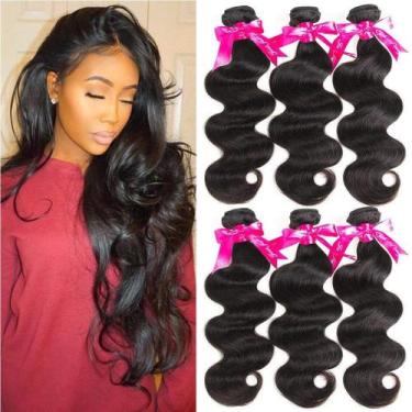 Imagem de Pacotes de cabelo Wingirl Body Wave 10A Brazilian 3 pacotes