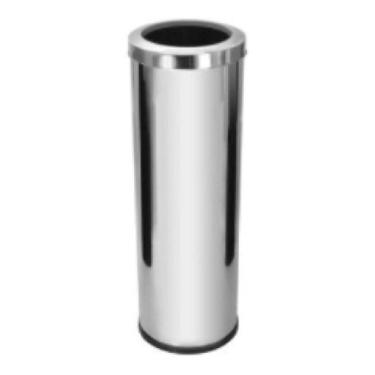 Imagem de Lixeira Em Aço Inox Com Aro 30L  C33 