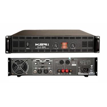 Imagem de Potencia Som Profissional 4000w Rms Ksr Pro Kla5000 Cross