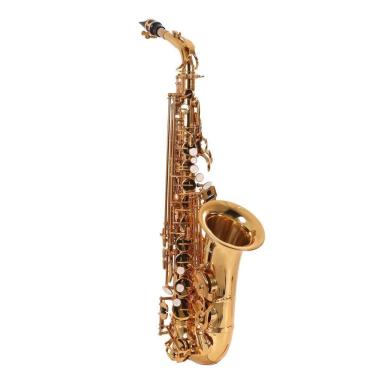 Imagem de Saxofone Alto Zellmer Sib Laqueado Zas-600L