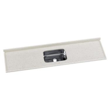 Imagem de Pia de Cozinha Mármore Sintético 199x55cm com Cuba Aço Inox Multimóvei