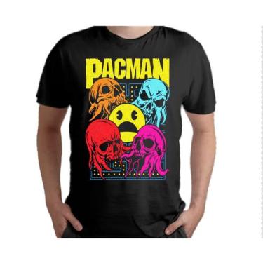 Imagem de Camiseta com estampa DTF Pacman Design - Lightbek Official Store