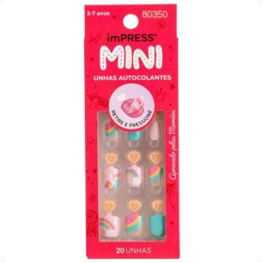 Imagem de Mini Unhas Autocolantes Kiss New York Impress Dreamland Imm302b