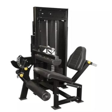 Imagem de Cadeira Extensora e Flexora Com Carga Line Fitness, Preto