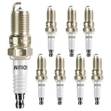 Imagem de STZJAYE Velas de ignição de irídio 7164 TR55IX Pacote com 8 unidades compatíveis com Ford para F-150 para Expedition for Explorer 1994-2005, para Mustang para Blazer para Silverado 1500 para Impala