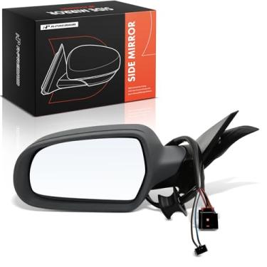 Imagem de A-Premium Espelho retrovisor elétrico do lado do motorista - compatível com Audi A4/A4 Quattro/S4, 2012 2013 2014 2015 2016 - Espelho retrovisor externo externo dobrável elétrico aquecido preto com