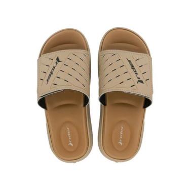 Imagem de Chinelo Masculino Rider Infinity Fuse Com Regulagem E Massageador, Beg