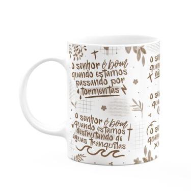 Imagem de Caneca Religiosa - Quando o Senhor é bom! - M5 - JPS INFO