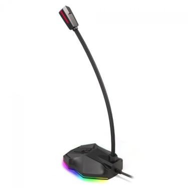 Imagem de Microfone Gamer Redragon Stix RGB - Controle de RGB - Haste Flexível - GM-99