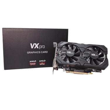 Imagem de Placa De Vídeo Vx Pro Amd Radeon Rx580 8Gb 256 Bits Gddr5