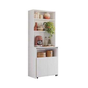 Imagem de Armário Bancada de Cozinha Retrátil com mesa e 2 Portas Duo Kits Paran