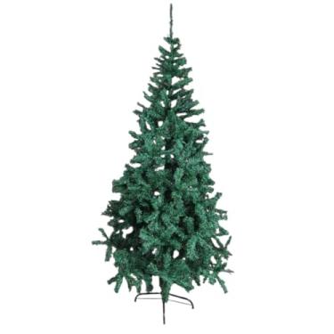 Imagem de Árvore De Natal Pinheiro Artificial Verde, 2,10 Metros, 1100 Galhos para enfeite Decoração Natalina Qualidade Premium