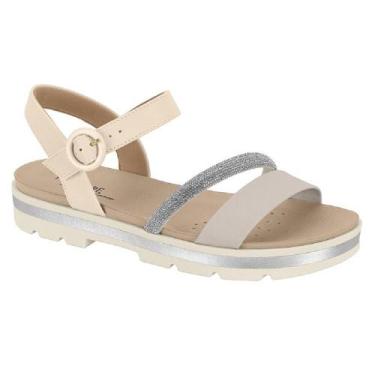 Imagem de Sandalia modare tratorado ref 7132.144.28957 feminino, 36, Creme