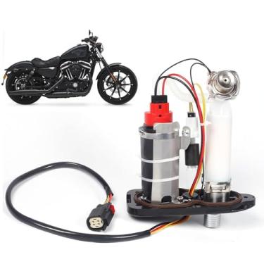 Imagem de 75305-07A Conjunto de bomba de combustível 75268-07F 75268-07C para Harley Davidson Sportster 1200 883 Forty-Eight Iron 1200 883 Seventy-Two XR1200 XL1200 XL883 2007-2019 (20007-2019 7-2011 9)