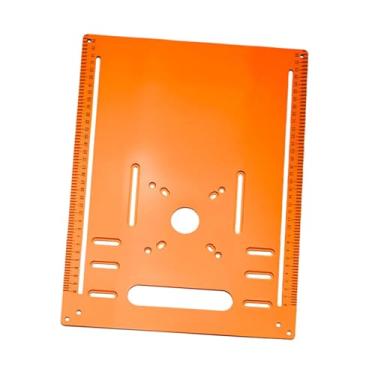 Imagem de Nishiyuenyi Placa de Base para Máquina de Corte, Placa de Posicionamento de Suporte, Ferramenta para Marcenaria, Guia para Serra Circular, Placa de Base para Serr, 28cmx38cm