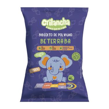 Imagem de Biscoito de Polvilho Crilancha Beterraba 40g