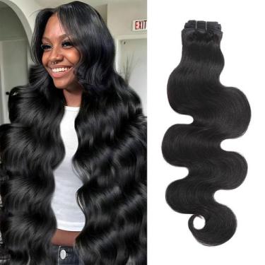 Imagem de Pacotes de cabelo DEWELLY Brazilian Body Wave 30 em 100% virgem