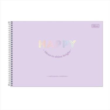 Imagem de Caderno de desenho Tilibra happy espiral 80 folhas