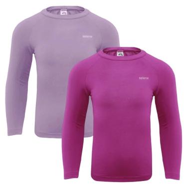 Imagem de Kit 2 Camisas Térmicas Selene Proteção UV50+ Infantl