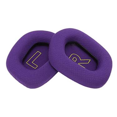 Imagem de Generic Substituição de Almofadas para Fones de Ouvido G733 Almofadas Respiráveis ​​de Alto Desempenho para Usuários de Fones de Ouvido (Roxo)