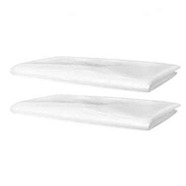 Imagem de Toyosport 100 peças de forros de gaiola de coelho, películas plásticas descartáveis de 95 x 70 cm, revestimentos de gaiola à prova de vazamento para porquinho-da-índia, hamster e pequenos animais