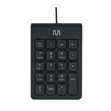 Imagem de Teclado Numérico Com Fio - Tc227