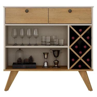 Imagem de Buffet Para Sala De Estar Alice Off White Cinamomo - Valdemóveis