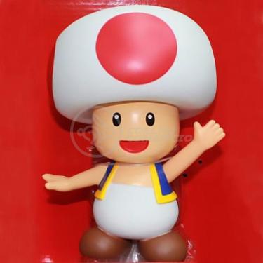 Imagem de Boneco Cogumelo Toad Grande Super Size 20Cm - Mario