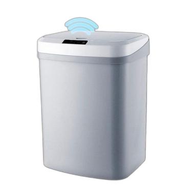 Imagem de Lixeira Inteligente Com Sensor Automático Para Escritório