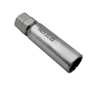 Imagem de TA23-21/22 Chave de trava de roda de 10 estrias para caminhões pesados e SUVs grandes - ferramenta de porca hexagonal de 13/40.6 cm e 7/20.3 cm | Serve para Ford F-150, Chevy Silverado, RAM 1500, GMC