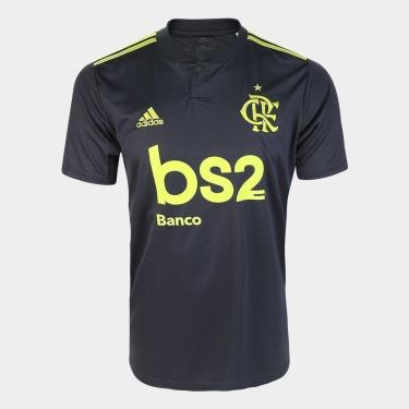 Imagem de Camisa Flamengo III 19/20 s/nº Torcedor c/ Patrocínio Adidas Masculina-Masculino