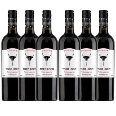 Imagem de Vinho Toro Loco Tinto Superior Utiel Requena 750ml Kit 6 Und